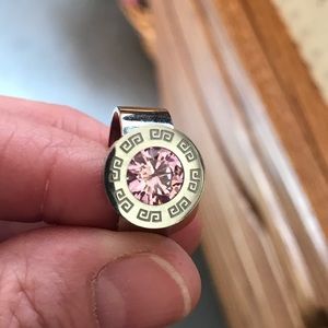 Stainless steel interchangeable ring